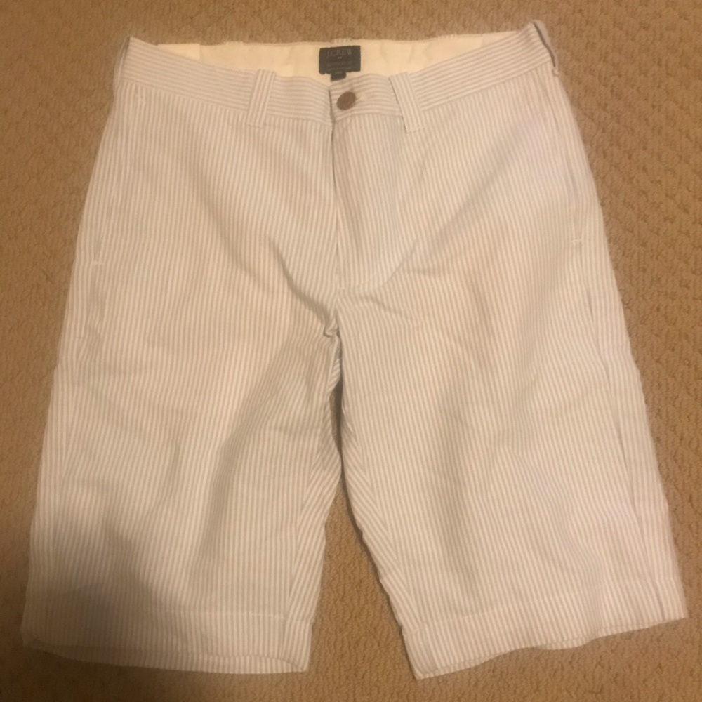 Jcrew sear sucker shorts